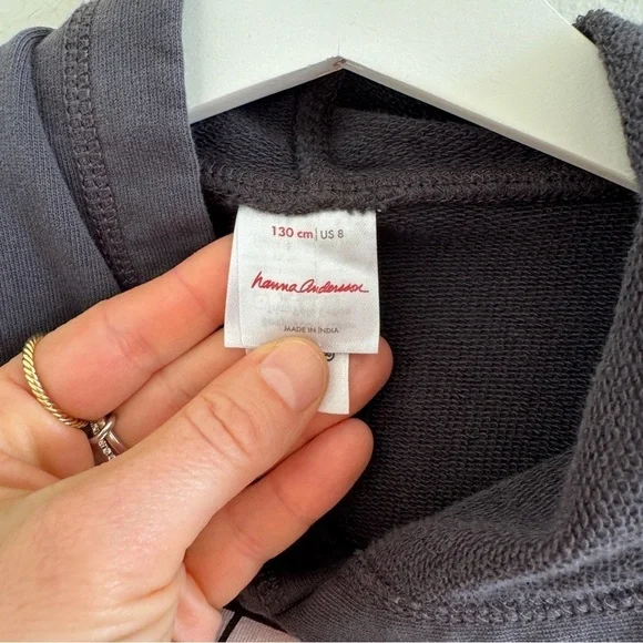 Kids Hanna Andersson Future Leader Sweatshirt 8 130 - Picture 3 of 9